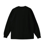 ロングスリーブTシャツ 薄手 刺繍 "トイプードル クリーム" black image