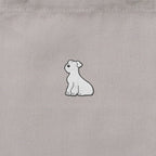 ランチバッグミニトート ワンポイント刺繍 "シュナウザー ホワイト" light-gray image
