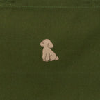 ランチバッグミニトート ワンポイント刺繍 "トイプードル クリーム" od image