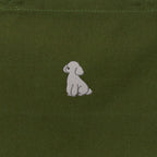 ランチバッグミニトート ワンポイント刺繍 "トイプードル シルバー" od image