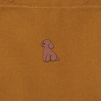 ランチバッグミニトート ワンポイント刺繍 "トイプードル ブラウン" camel image