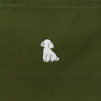 ランチバッグミニトート ワンポイント刺繍 "トイプードル ホワイト" od image