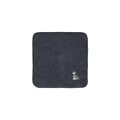 タオルハンカチ ワンポイント刺繍 "シュナウザー ソルト&ペッパー" navy image