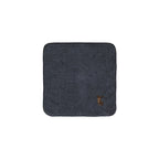 タオルハンカチ ワンポイント刺繍 "チワワ チョコタン" navy image