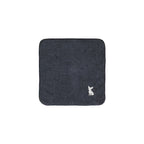 タオルハンカチ ワンポイント刺繍 "チワワ ホワイト" navy image