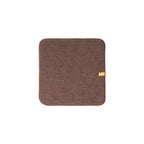 タオルハンカチ ワンポイント刺繍 "トイプードル クリーム" brown image