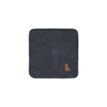 タオルハンカチ ワンポイント刺繍 "トイプードル ブラウン" navy image
