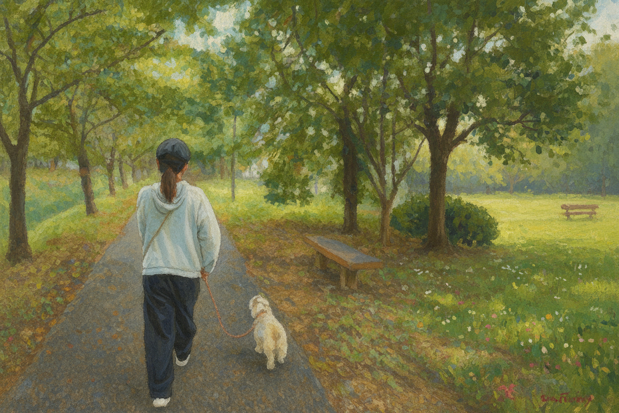 散歩の風景 - 横長版
