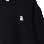 スウェットトレーナー "トイプードル ホワイト" black image