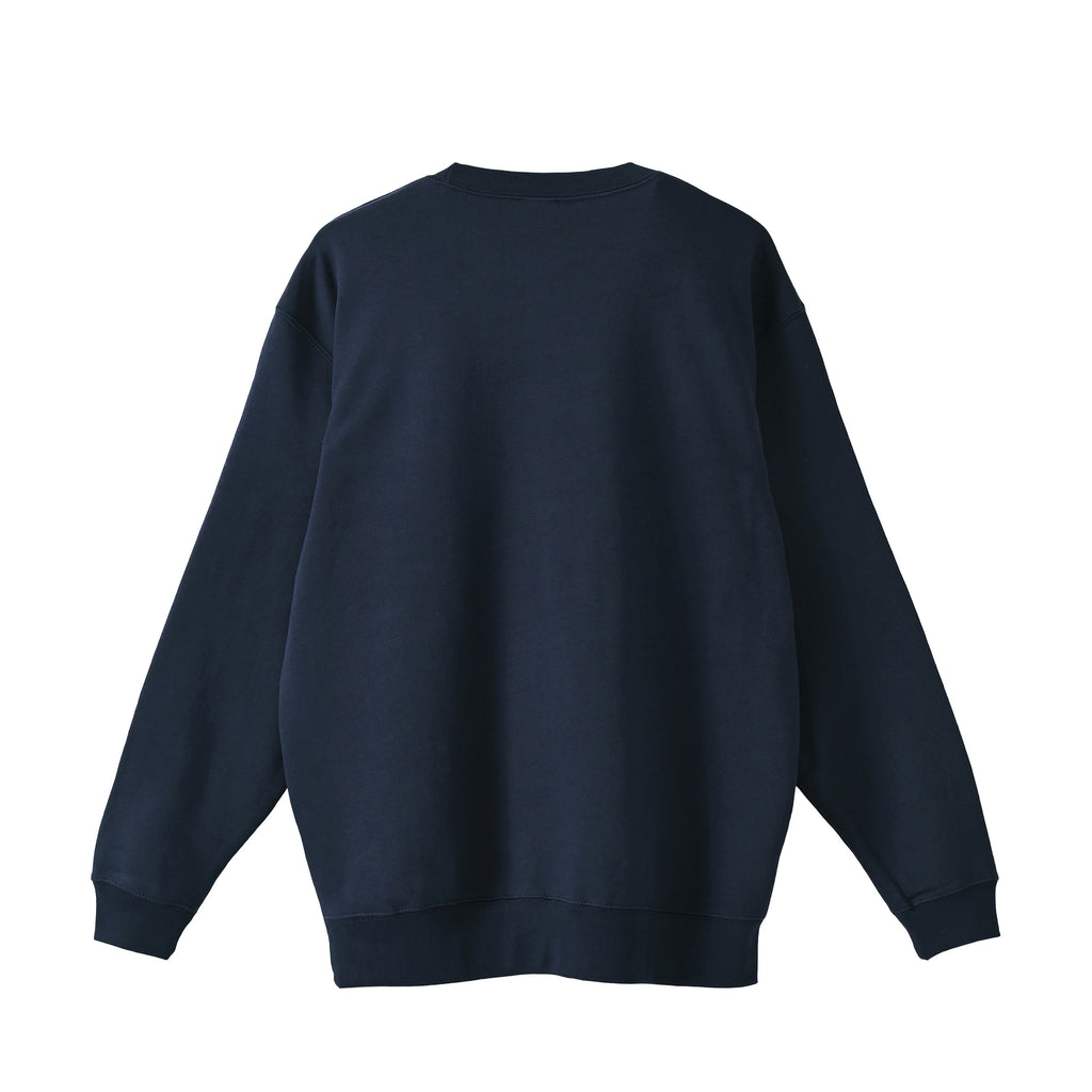 スウェットトレーナー "トイプードル ホワイト" navy image