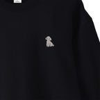 スウェットトレーナー "トイプードル シルバー" black image