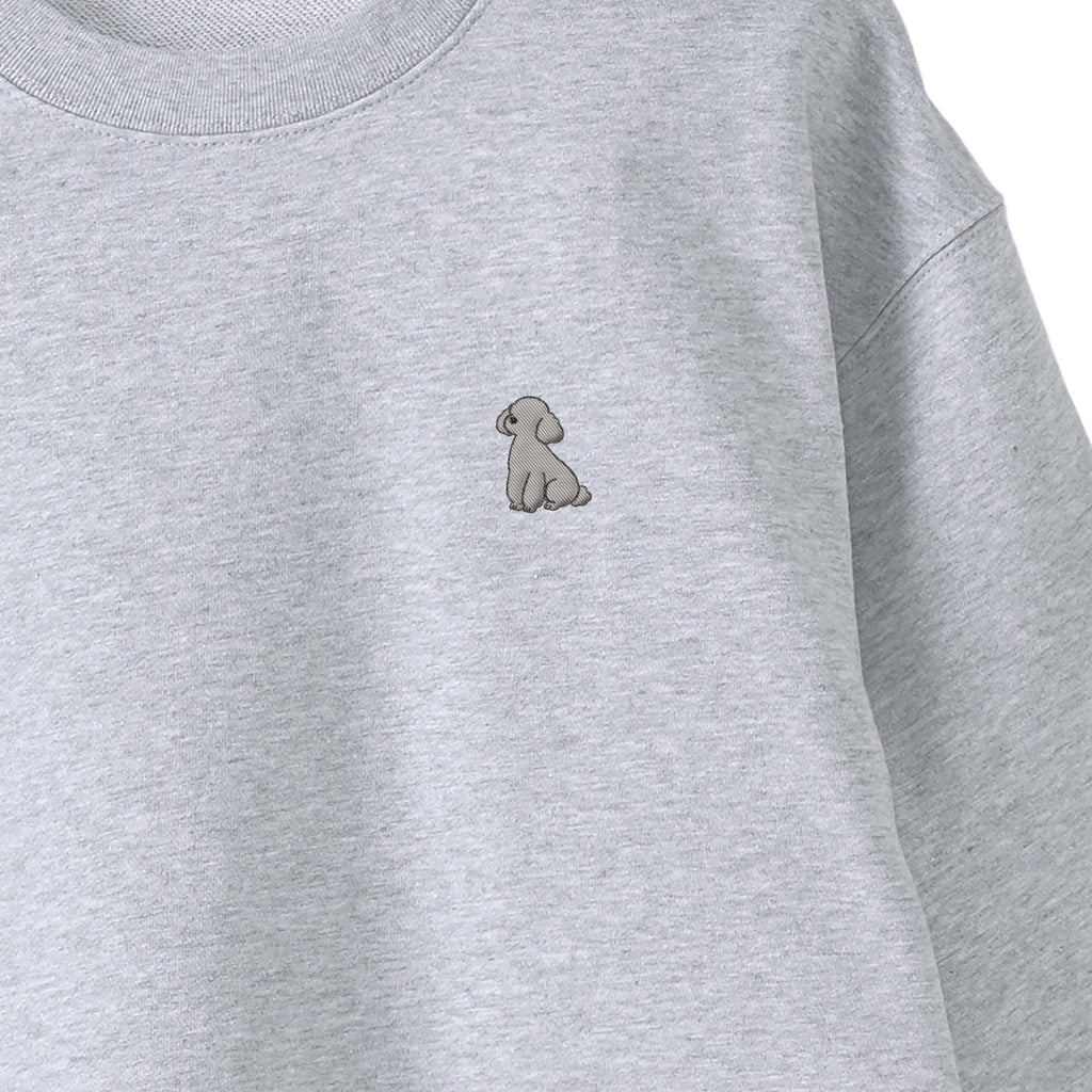 スウェットトレーナー "トイプードル シルバー" gray image