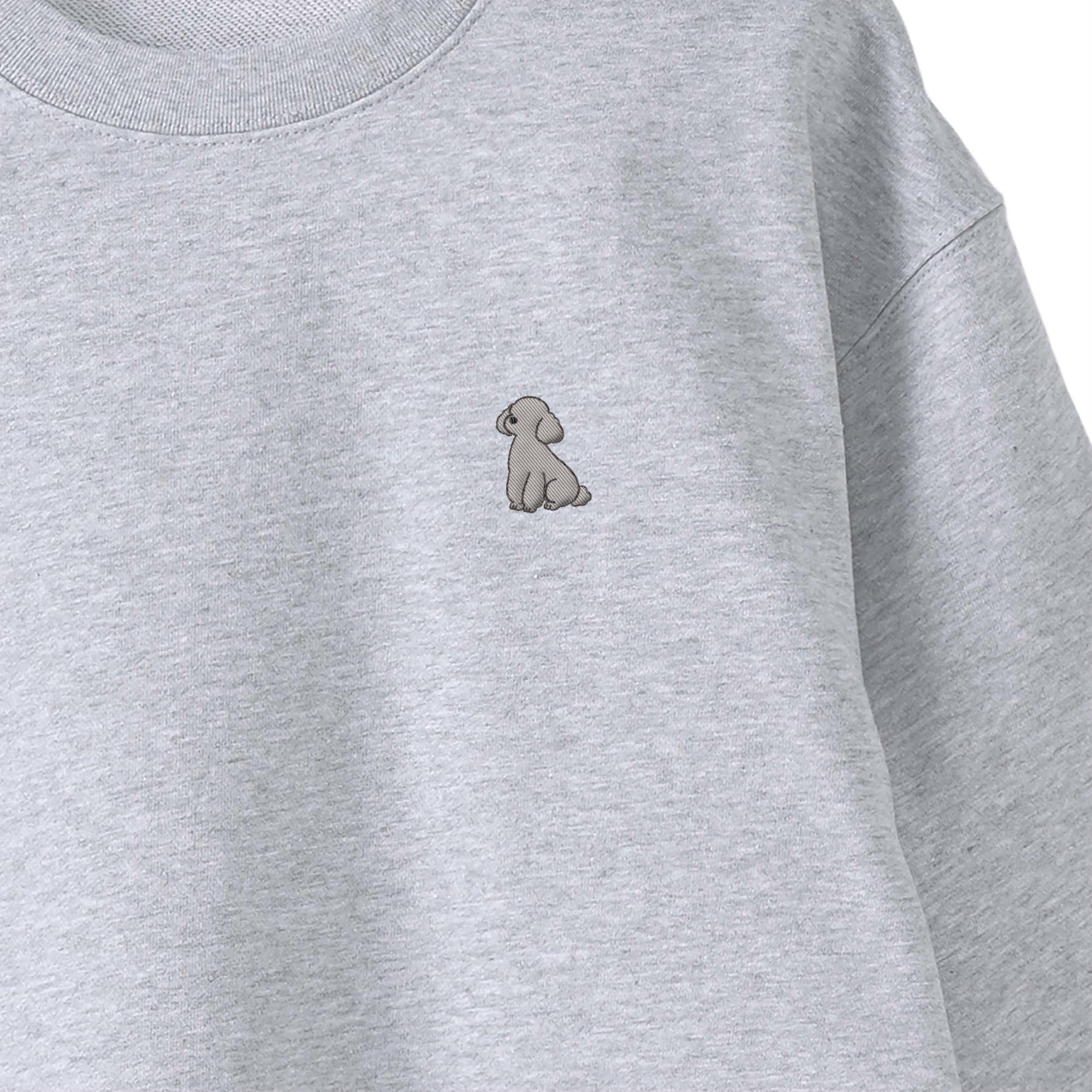 スウェットトレーナー "トイプードル シルバー" gray image