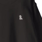 スウェットトレーナー "トイプードル シルバー" sumi-black image