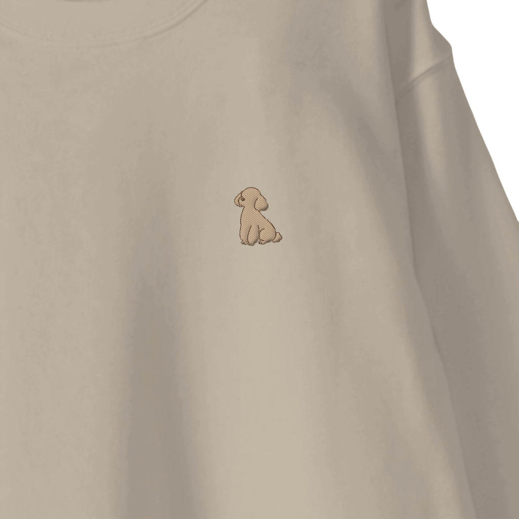 スウェットトレーナー "トイプードル クリーム" sand-beige image