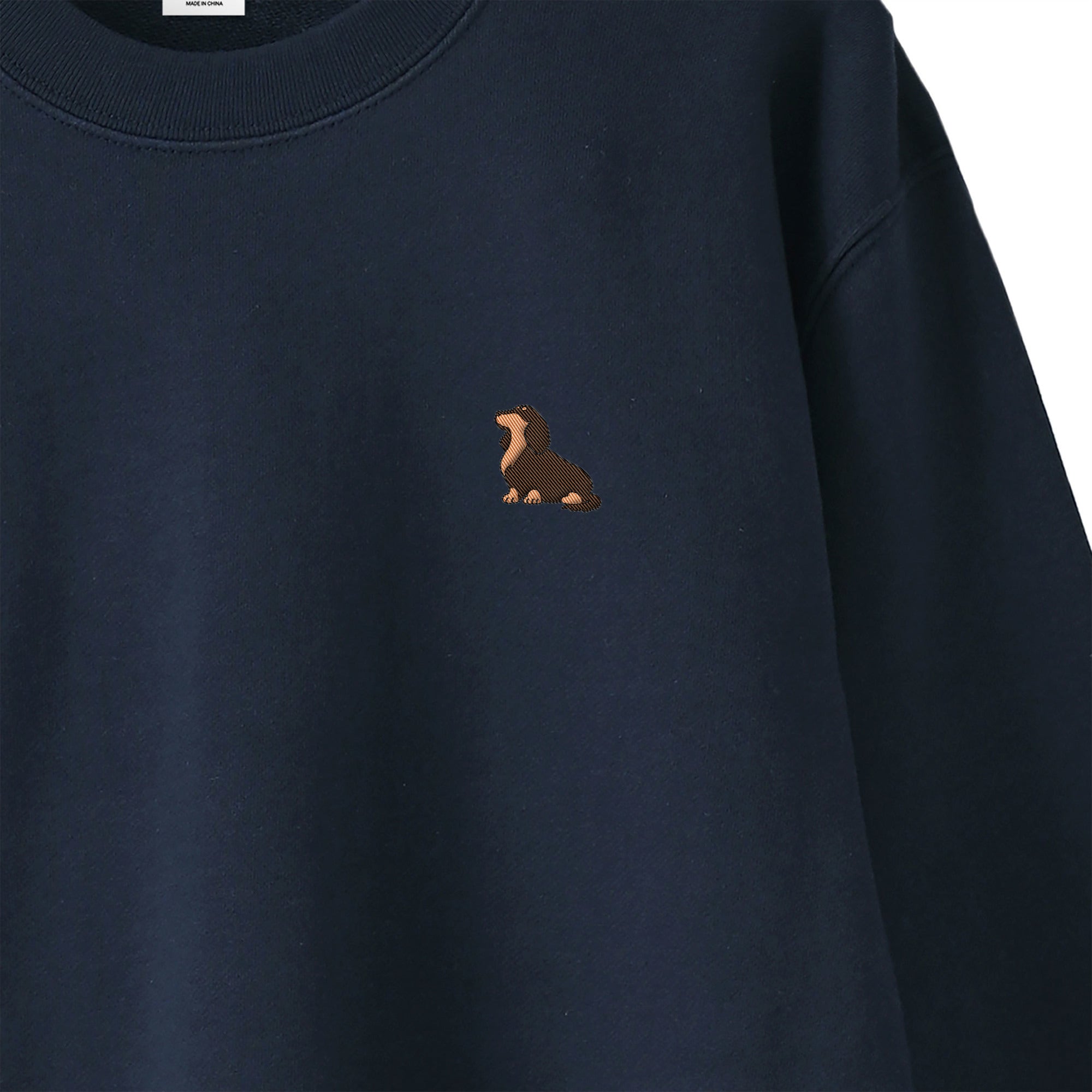 スウェットトレーナー "ダックス チョコタン" navy image