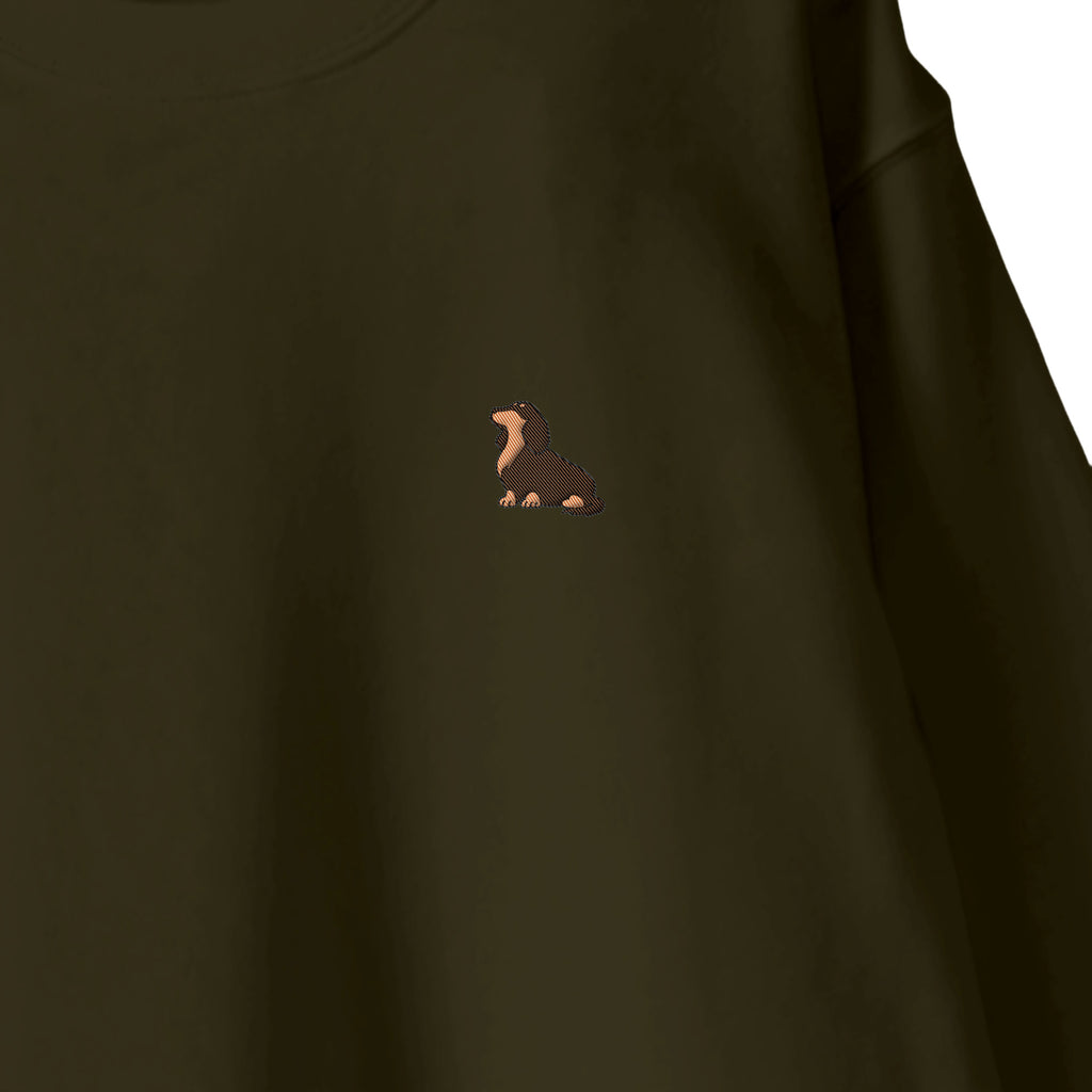 スウェットトレーナー "ダックス チョコタン" olive-drab image