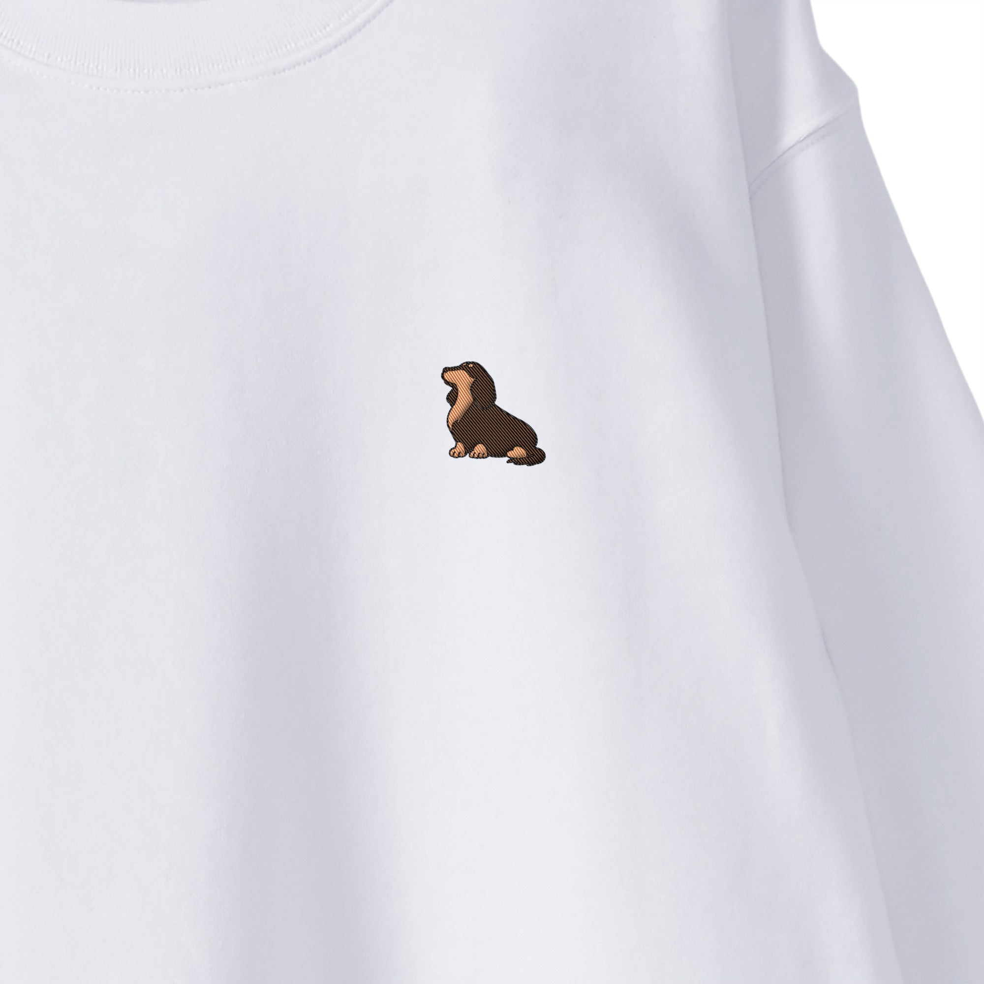スウェットトレーナー "ダックス チョコタン" white image