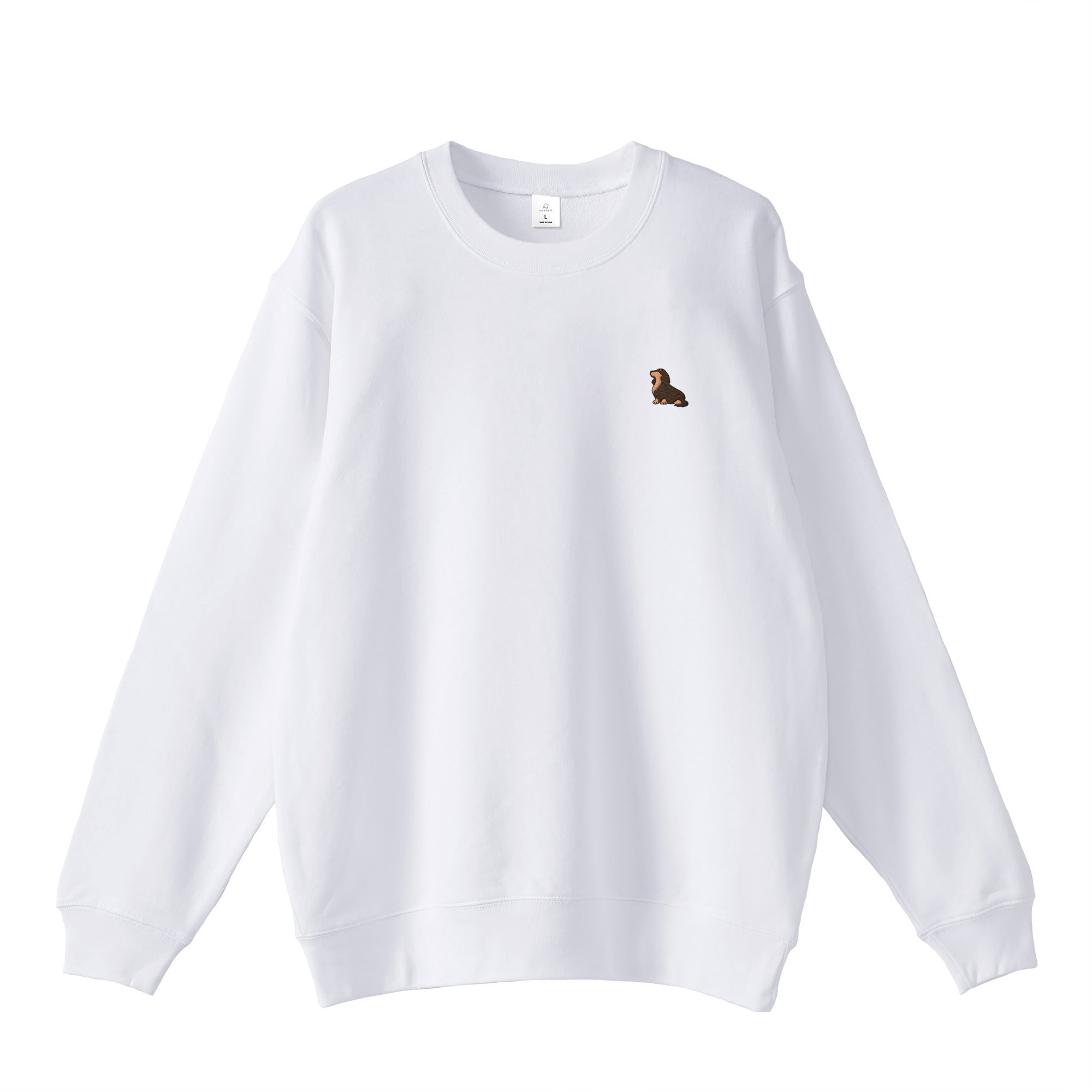 スウェットトレーナー "ダックス チョコタン" white image