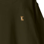 スウェットトレーナー "チワワ レッド" olive-drab image