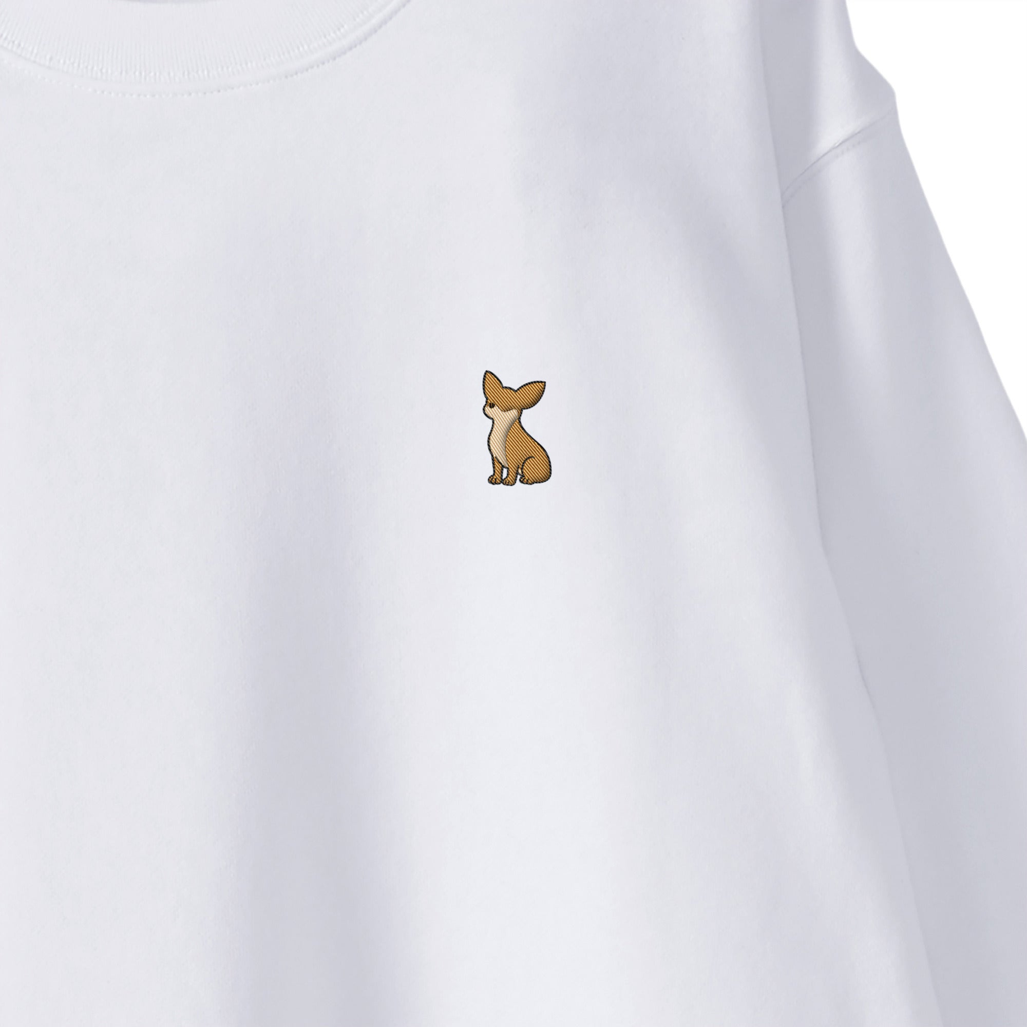 スウェットトレーナー "チワワ レッド" white image