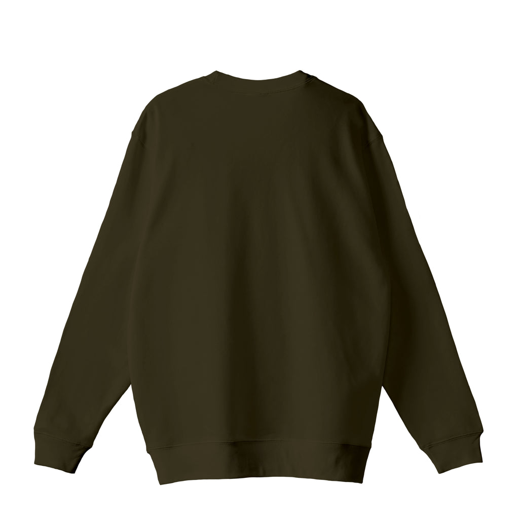 スウェットトレーナー "チワワ チョコタン" olive-drab image