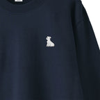 スウェットトレーナー "シュナウザー ホワイト" navy image