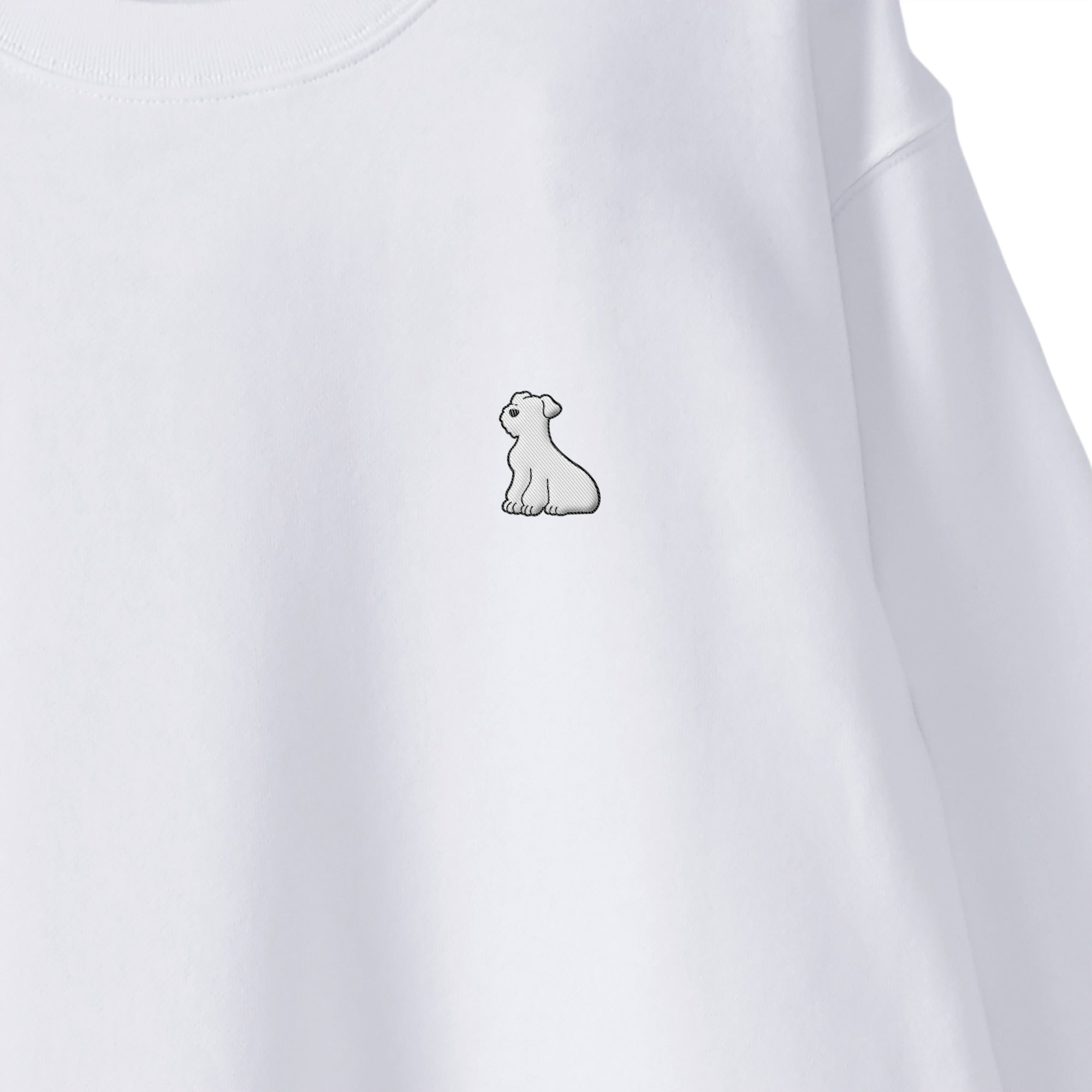 スウェットトレーナー "シュナウザー ホワイト" white image