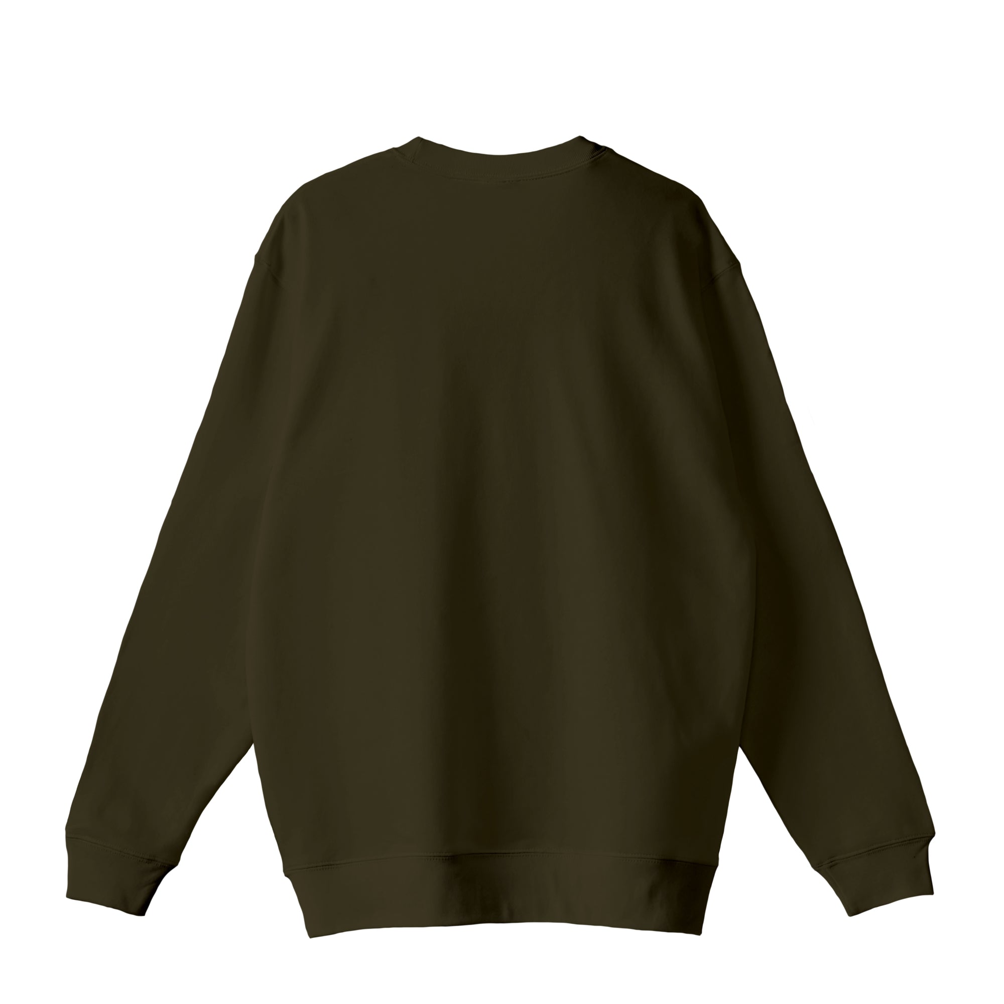 スウェットトレーナー "シュナウザー ソルト&ペッパー" olive-drab image