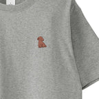 Tシャツ "トイプードル ブラウン" gray image