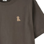 Tシャツ "トイプードル クリーム" charcoal image