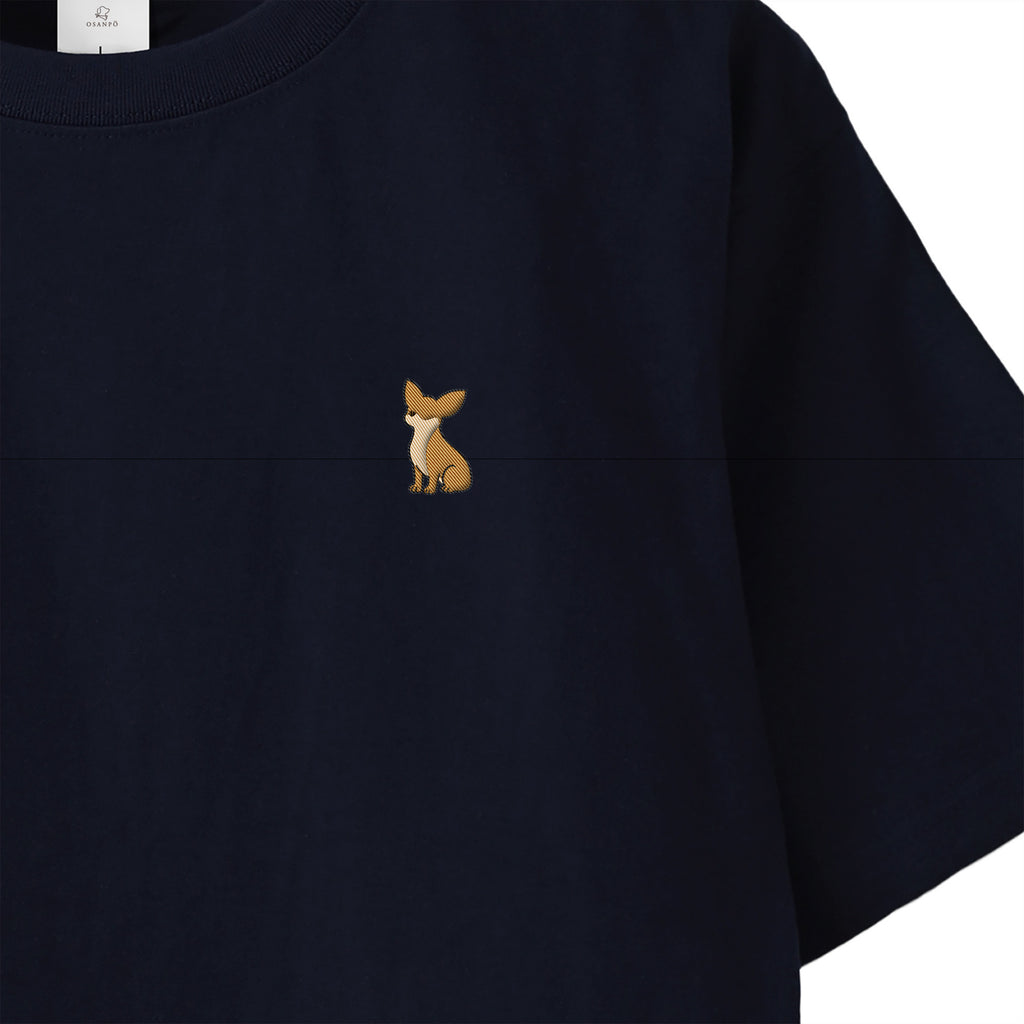 Tシャツ "チワワ レッド" navy image