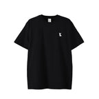 Tシャツ "チワワ ホワイト" black image
