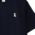 Tシャツ "チワワ ホワイト" navy image