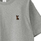 Tシャツ "チワワ チョコタン" gray image