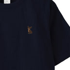 Tシャツ "チワワ チョコタン" navy image