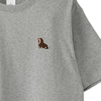 Tシャツ "ダックス チョコタン" gray image