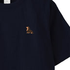 Tシャツ "ダックス チョコタン" navy image
