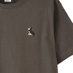 Tシャツ "シュナウザー ブラック&シルバー" charcoal image