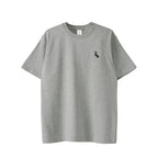 Tシャツ "シュナウザー ブラック&シルバー" gray image