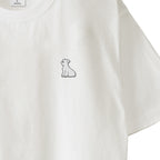Tシャツ "シュナウザー ホワイト" white image