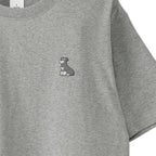 Tシャツ "シュナウザー ソルト&ペッパー" gray image